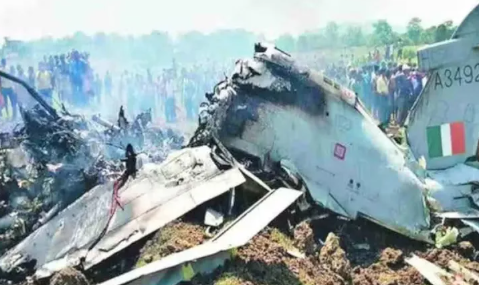 राजस्थान प्लेन क्रैश