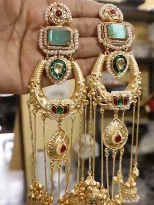 kashmiri earrings: Latest Kashmiri earrings designs for Chhath Puja