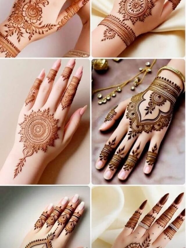karvachouth 2025 : Apply this beautiful henna on Karwa Chauth