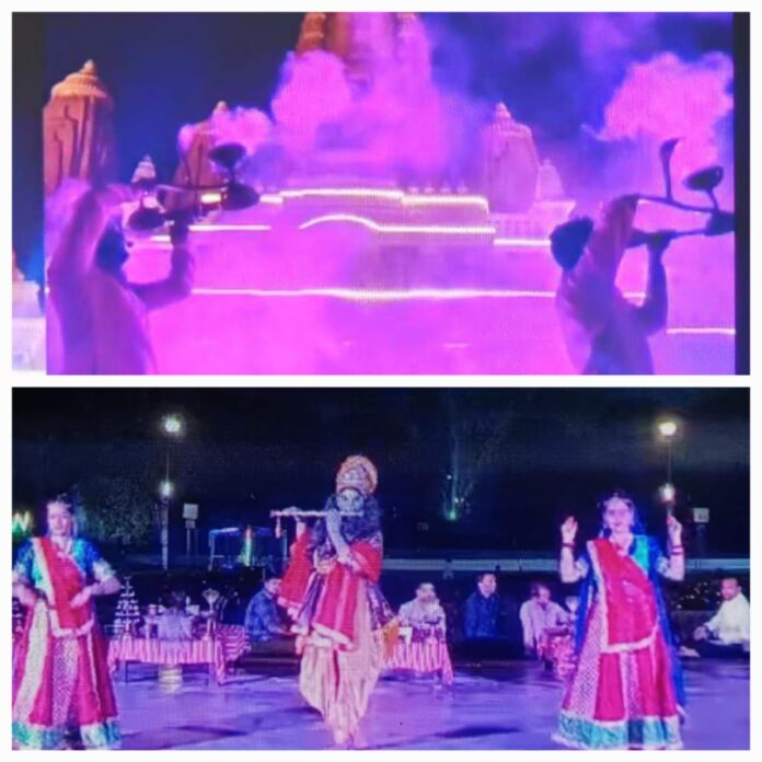 Kanpur City: Maha Aarti at JK Temple and program on Shrimad Bhagavad Geeta at Juhari: