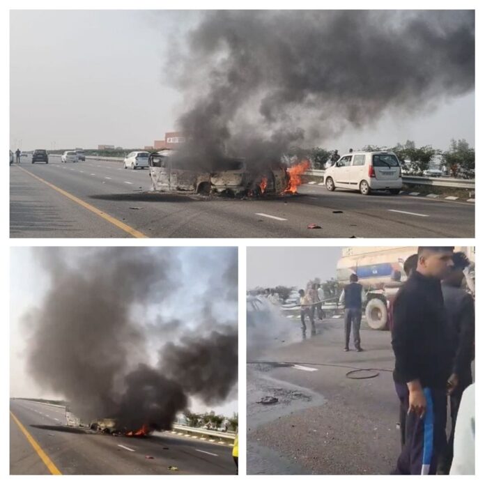 Barabanki car accident