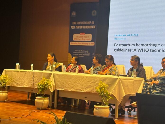 Post-partum: Special workshop on 'Post-partum Hemorrhage' organised to prevent maternal mortality