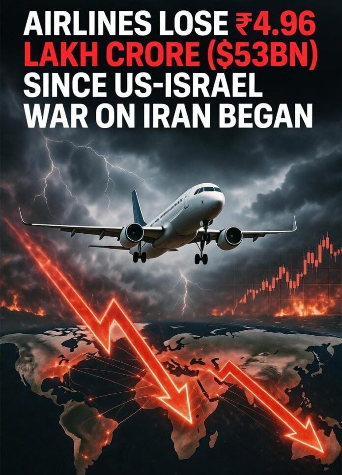 Iran war: Iran war and Middle East crisis deal ₹4.96 lakh crore blow to airlines, biggest crisis since pandemic Iran war: Iran war and Middle East crisis deal ₹4.96 lakh crore blow to airlines, biggest crisis since pandemic