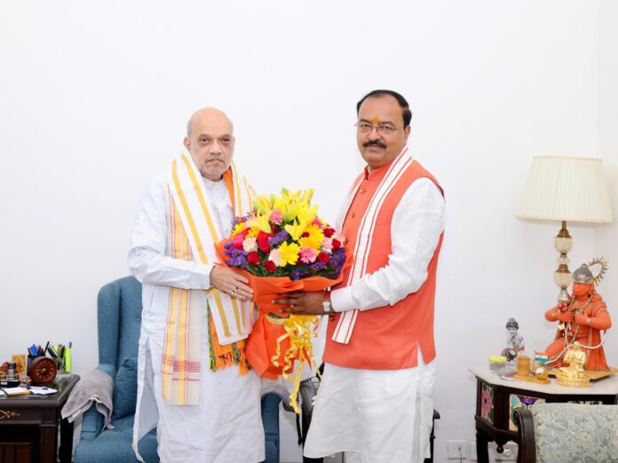 Amit Shah: Keshav Maurya met Home Minister Amit Shah Amit Shah: Keshav Maurya met Home Minister Amit Shah