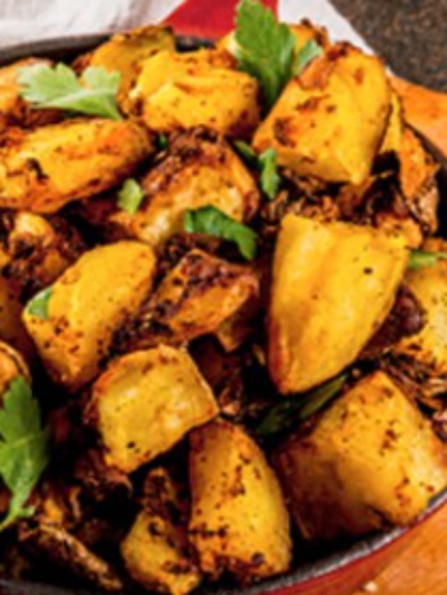 testy aloo ki sbji-Homemade tasty potato curry