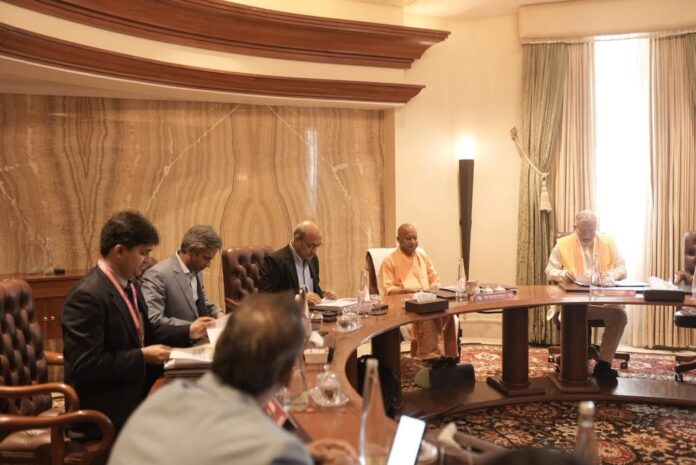 CM Yogi: CM Yogi at the Bangalore-UP Global Growth Dialogue CM Yogi: CM Yogi at the Bangalore-UP Global Growth Dialogue