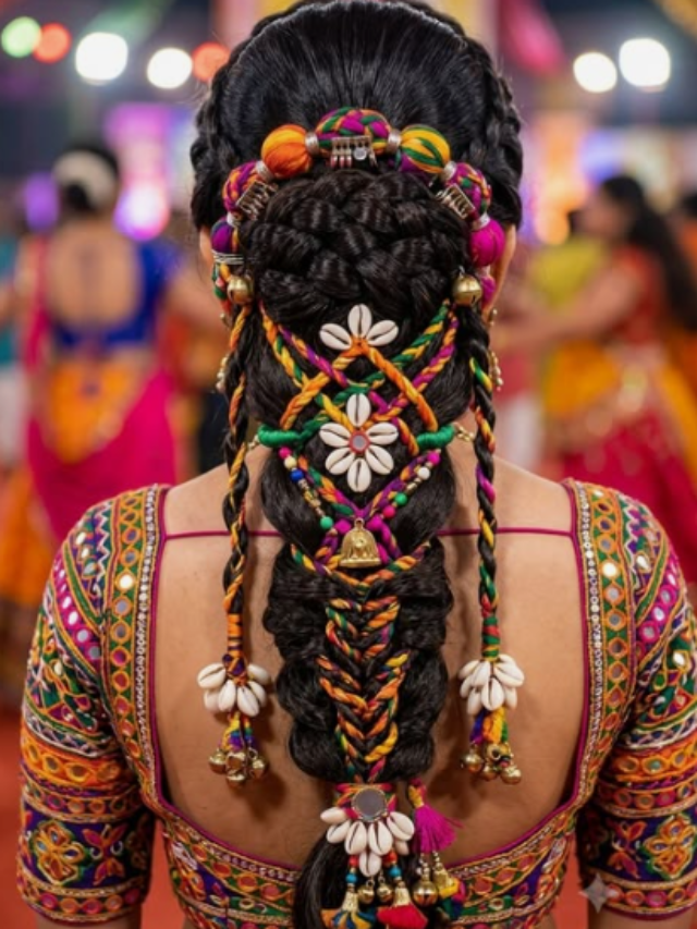 Navratri Garba Hairstyle 2026